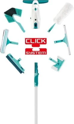 Leifheit Telescoopsteel Aluminium 145-400 Cm Click System -Reinigingsproducten Winkel 720x1200