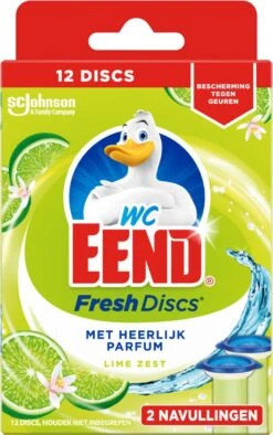 WC Eend Fresh Discs Navul Duo Lime 72 Ml -Reinigingsproducten Winkel 752x1200