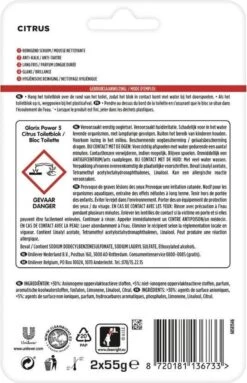Glorix Power 5 Toiletblokken - Citroen - 7 X 2 Stuks - Voordeelverpakking 24 Glorix Power 5 Toiletblokken - Citroen - 7 X 2 Stuks - Voordeelverpakking -Reinigingsproducten Winkel 774x1200