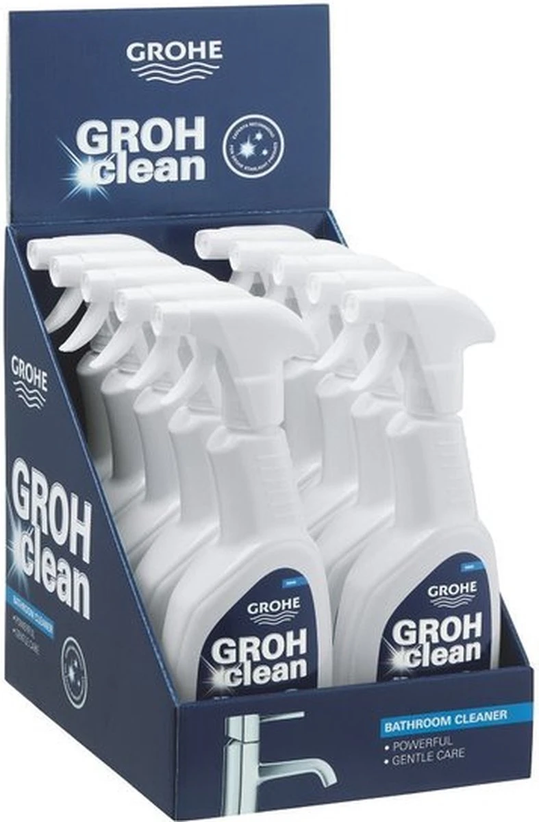 GROHE Grohclean Sproeiflacon Reiniger - 500 Ml - Schoonmaakmiddel - 48166000 12 GROHE Grohclean Sproeiflacon Reiniger - 500 Ml - Schoonmaakmiddel - 48166000 - Afbeelding 10