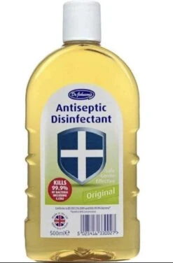 Dr Johnsons Ontsmettingsmiddel - 6 X 500ml Voordeelverpakking - Dettol Antiseptic Alternatief -Reinigingsproducten Winkel 788x1200