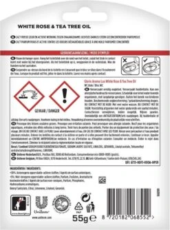 Glorix Aroma Lux Toiletblokken White Rose & Tea Tree Oil - 9 X 55g - Voordeelverpakking -Reinigingsproducten Winkel 888x1200 1