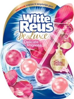 Witte Reus DeLuxe Toiletblok - Delicate Magnolia - WC Blokjes Voordeelverpakking - 10 Stuks -Reinigingsproducten Winkel 895x1200 2
