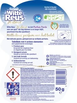 Witte Reus DeLuxe Toiletblok - Magic Moonflower - WC Blokjes Voordeelverpakking - 10 Stuks -Reinigingsproducten Winkel 897x1200 5