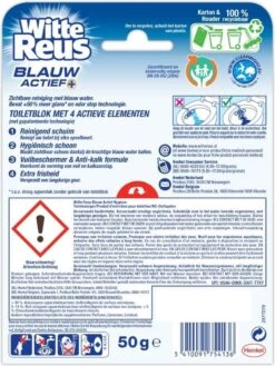 Witte Reus Blauw Actief Toiletblok - Hygiene - WC Blokjes Voordeelverpakking - 10 Stuks 23 Witte Reus Blauw Actief Toiletblok - Hygiene - WC Blokjes Voordeelverpakking - 10 Stuks -Reinigingsproducten Winkel 900x1200 6