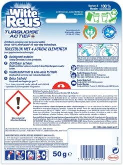 Witte Reus Turquoise Actief Toiletblok - Pacific - WC Blokjes Voordeelverpakking - 10 Stuks 22 Witte Reus Turquoise Actief Toiletblok - Pacific - WC Blokjes Voordeelverpakking - 10 Stuks -Reinigingsproducten Winkel 901x1200