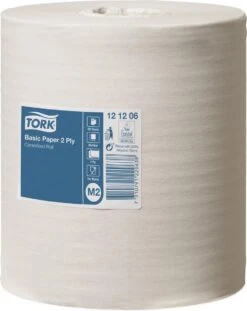 Poetsrol Tork M2 121206 2-laags - 20cm X 160m - 6 Rollen -Reinigingsproducten Winkel 953x1200 2