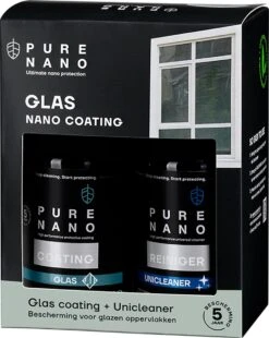 PURE NANO Glas - Nano Coating Voor 5 Jaar Heldere Ramen Met Minder Schoonmaakwerk - 250 Ml -Reinigingsproducten Winkel 956x1200 1